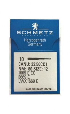 SCHMETZ AGHI 1669 E EO - NO. 80 - SCHMETZ NADELN 1669 E EO - NR. 80